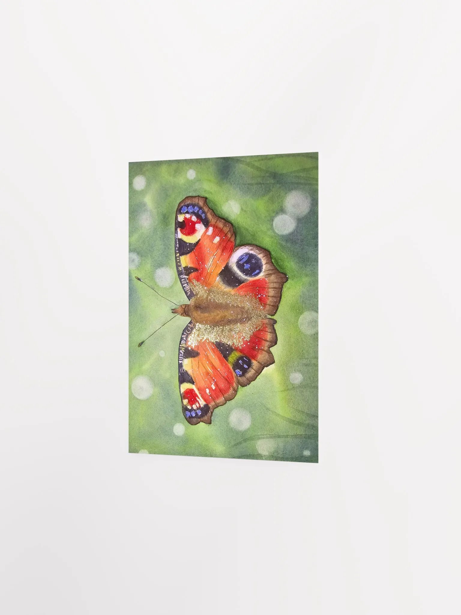 Isabel the Peacock Butterfly - print product image (2)