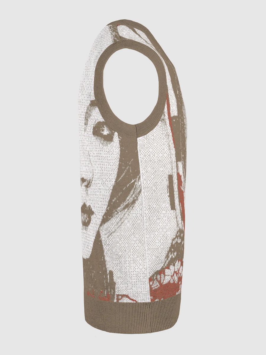 Geisha-Inspired II Serenity Jacquard V-Neck Vest product image (5)