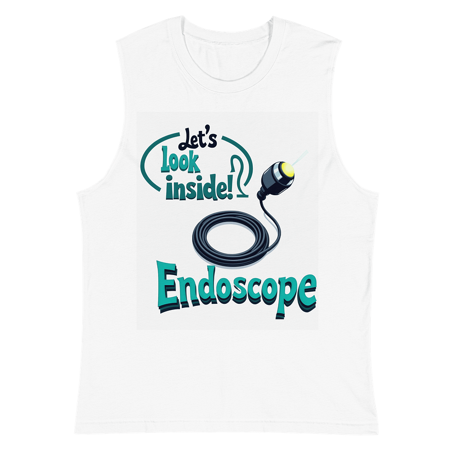Explore Within: Endoscope Illustration Muscle Tank product image (2)