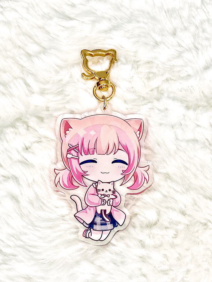 Acrylic Keychain (Broken Glass Finish) product image (2)