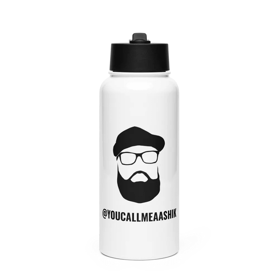 In The Cupholder Watter Bottle With Straw product image (1)