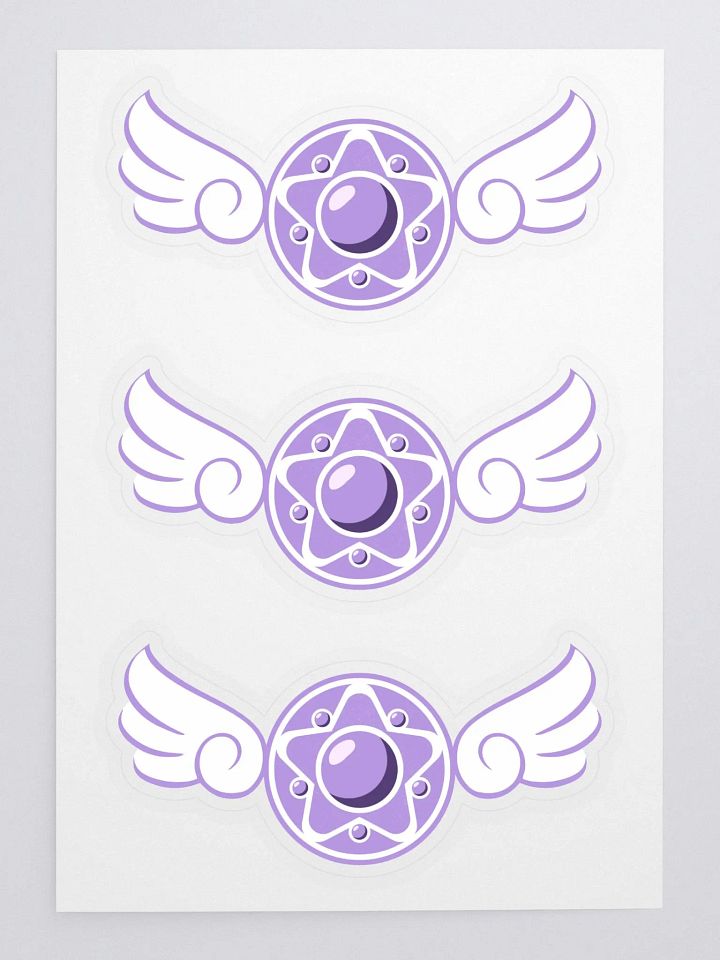 Kaza Marie's Twitch Scout Badge Sticker Sheet product image (1)
