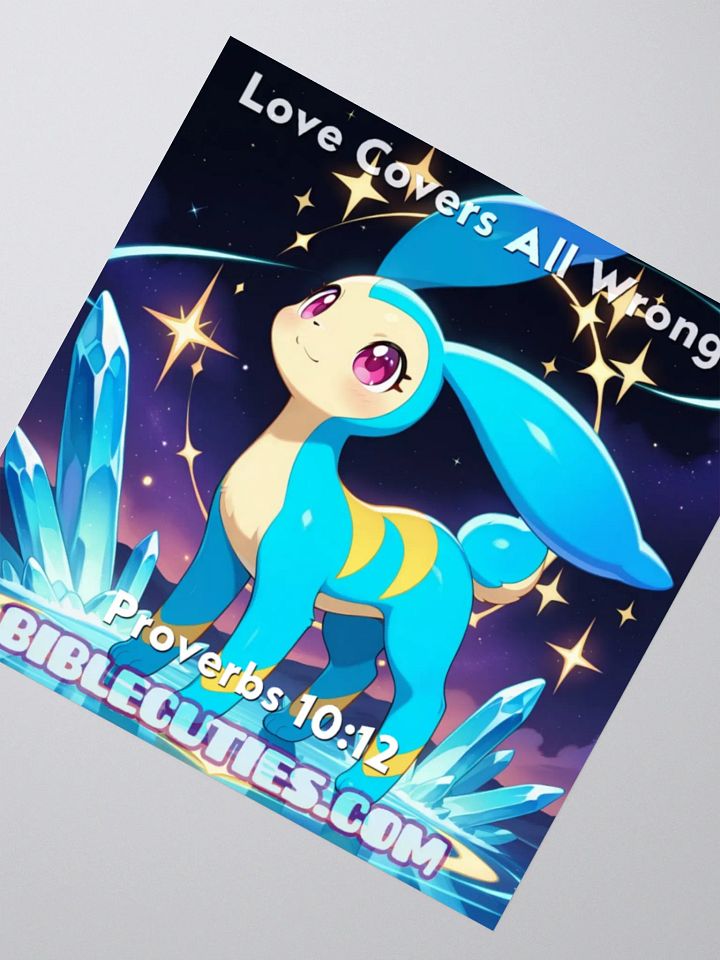 Bible Cuties Miriam - Love Covers All Wrongs Sticker product image (3)