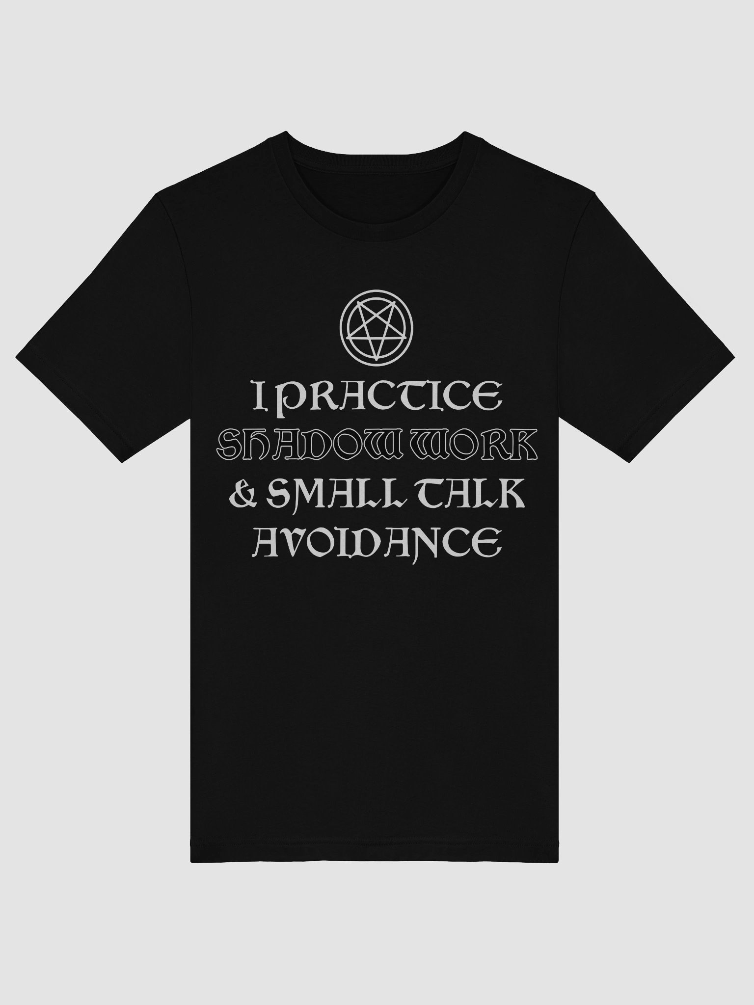 Shadow Work and Small Talk Unisex Short Sleeve Tee product image (5)