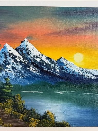 Under Pastel Skies oil Painting product image (1)