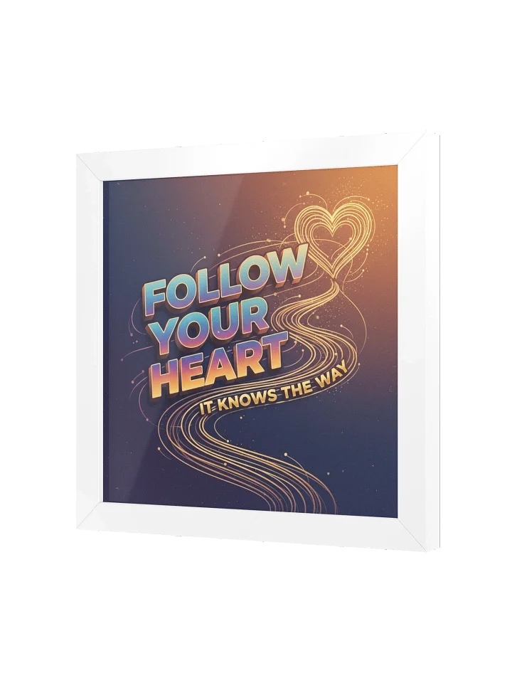 Heartfelt Wisdom Framed Poster product image (3)