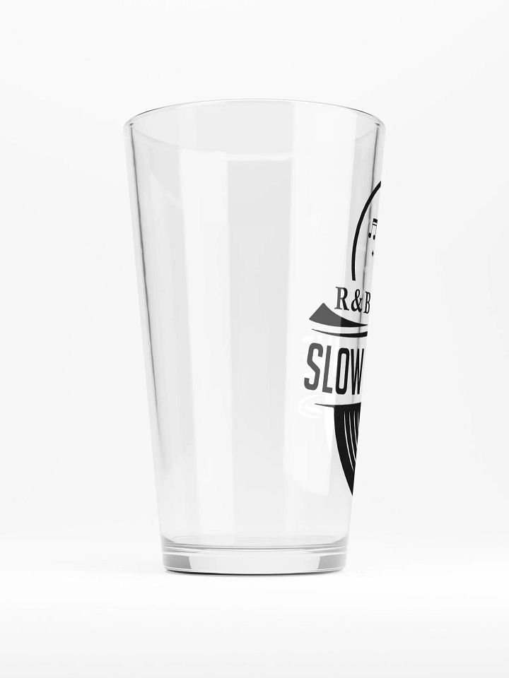 Clear Shaker Pint Glass R&B Slow Jams LIVE Black product image (2)