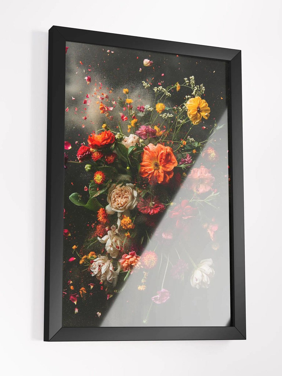 Floral Explosion - Unique Framed Posters for Distinctive Decor product image (3)