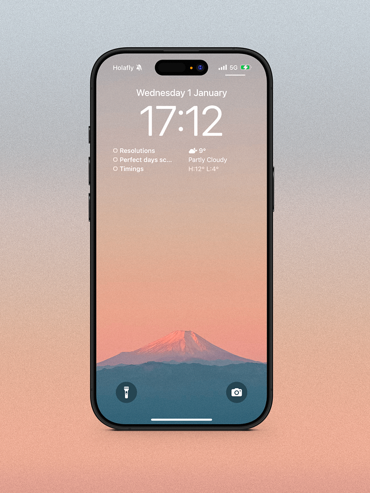 Mt. Fuji Phone Wallpaper product image (1)