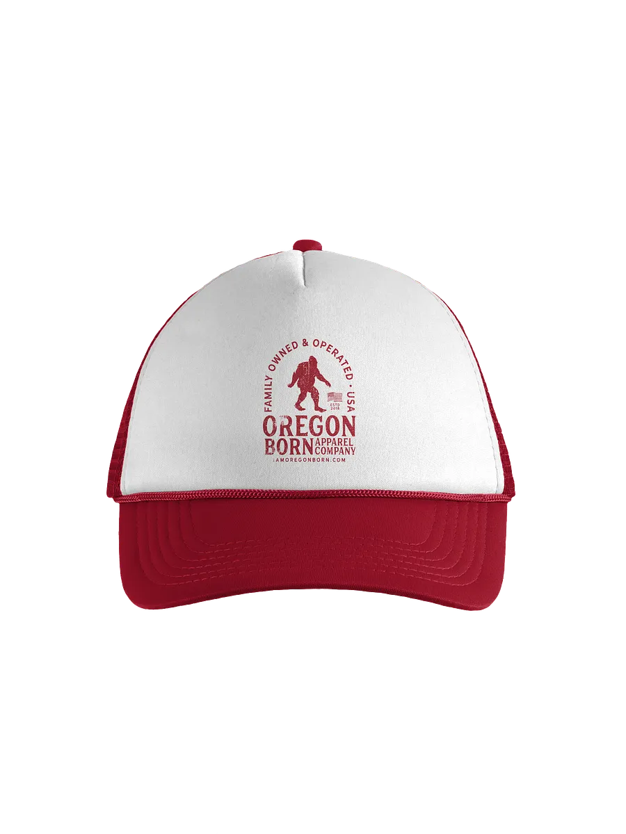 Family Owned USA Foam Trucker Hat product image (1)