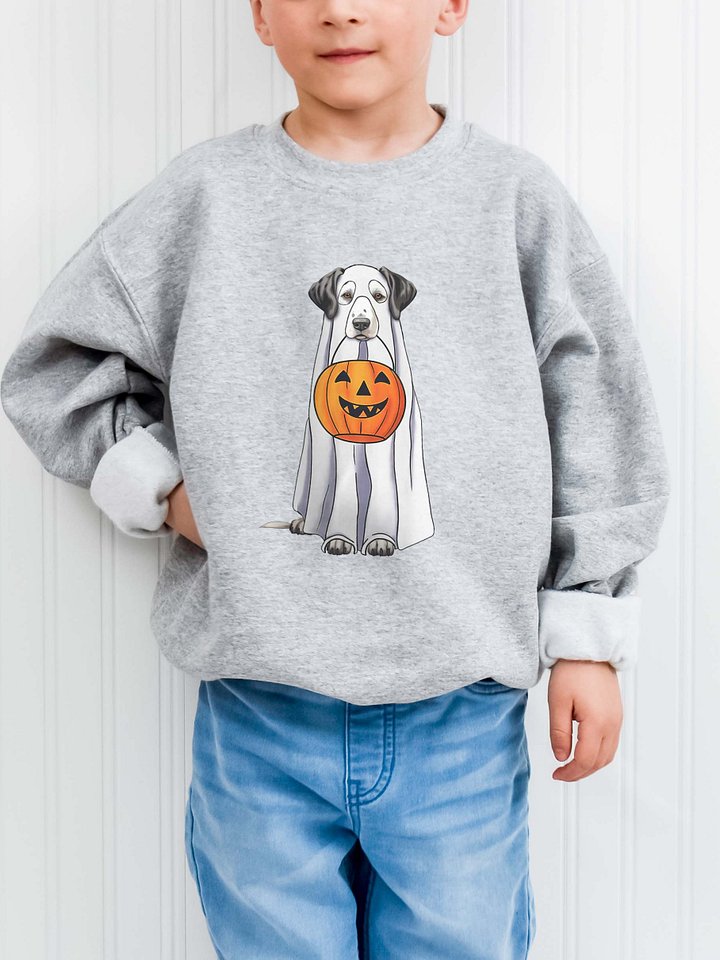 Halloween Dalmatian Youth Sweatshirt product image (1)