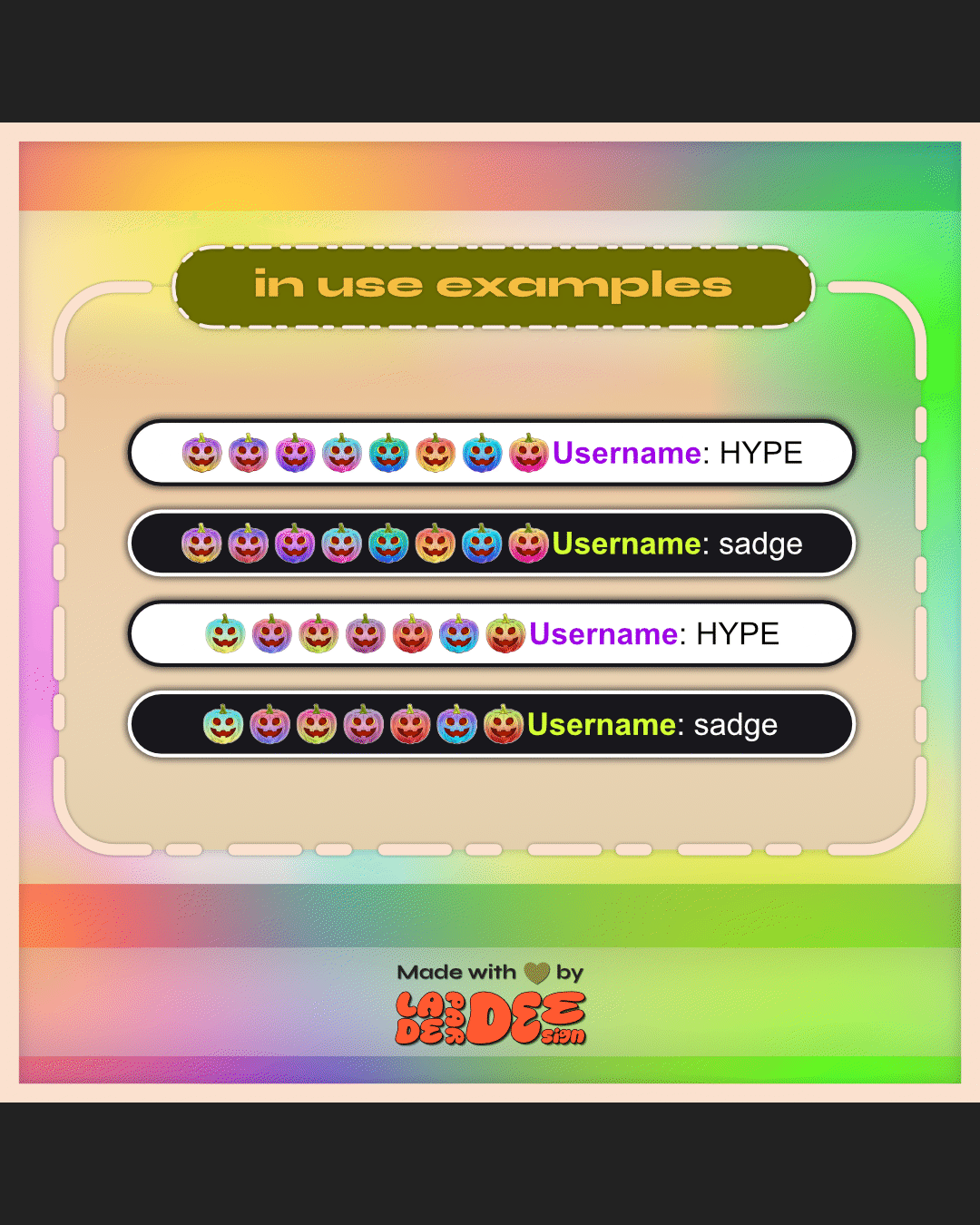 Pumpkins Badges product image (5)