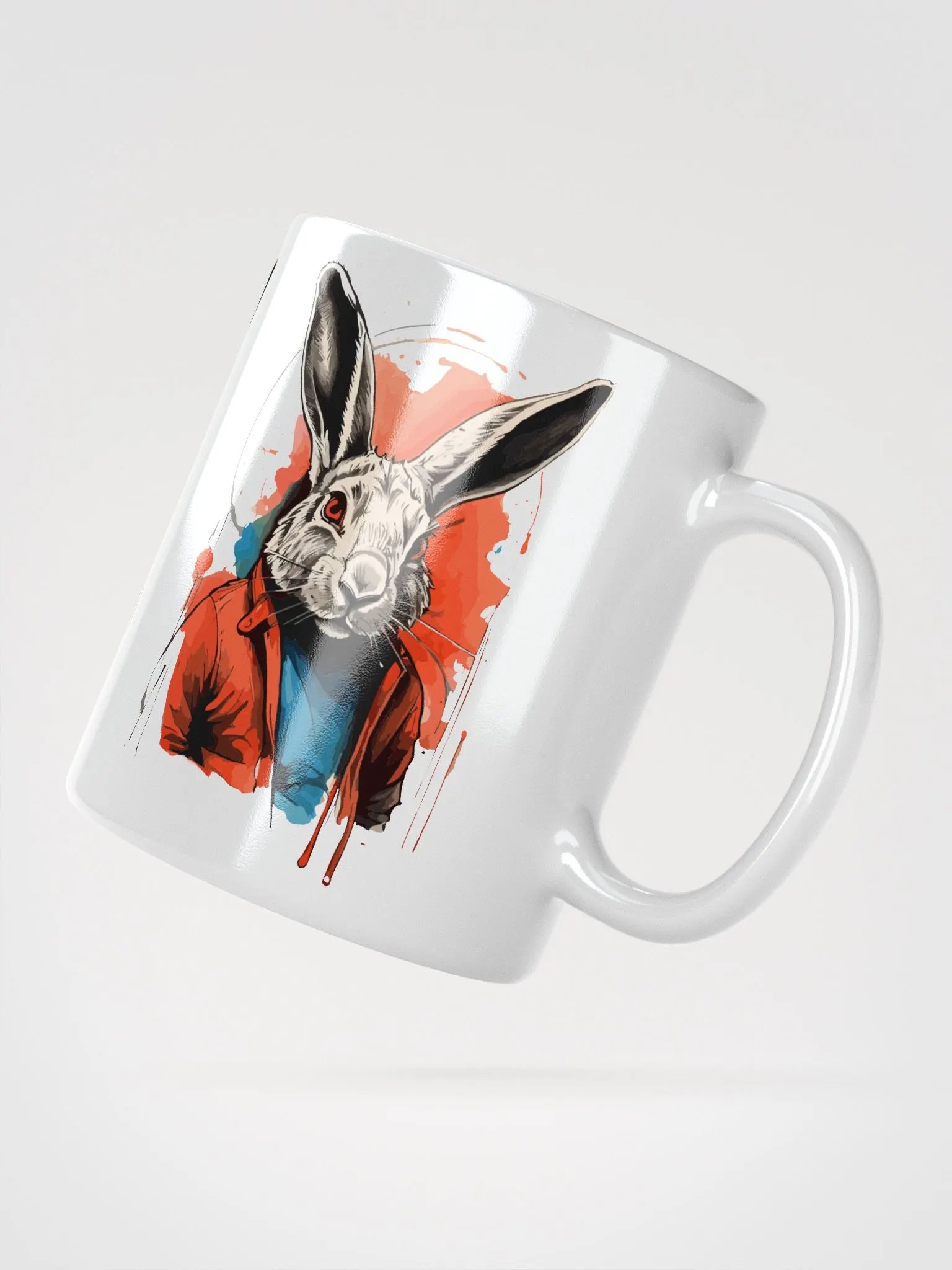 Sketch Art Hase 9 , Mug product image (4)