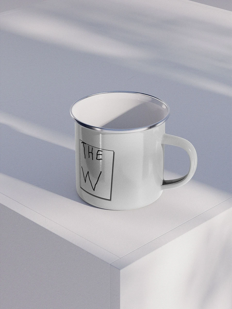 The W Premium Enamel Mug product image (2)
