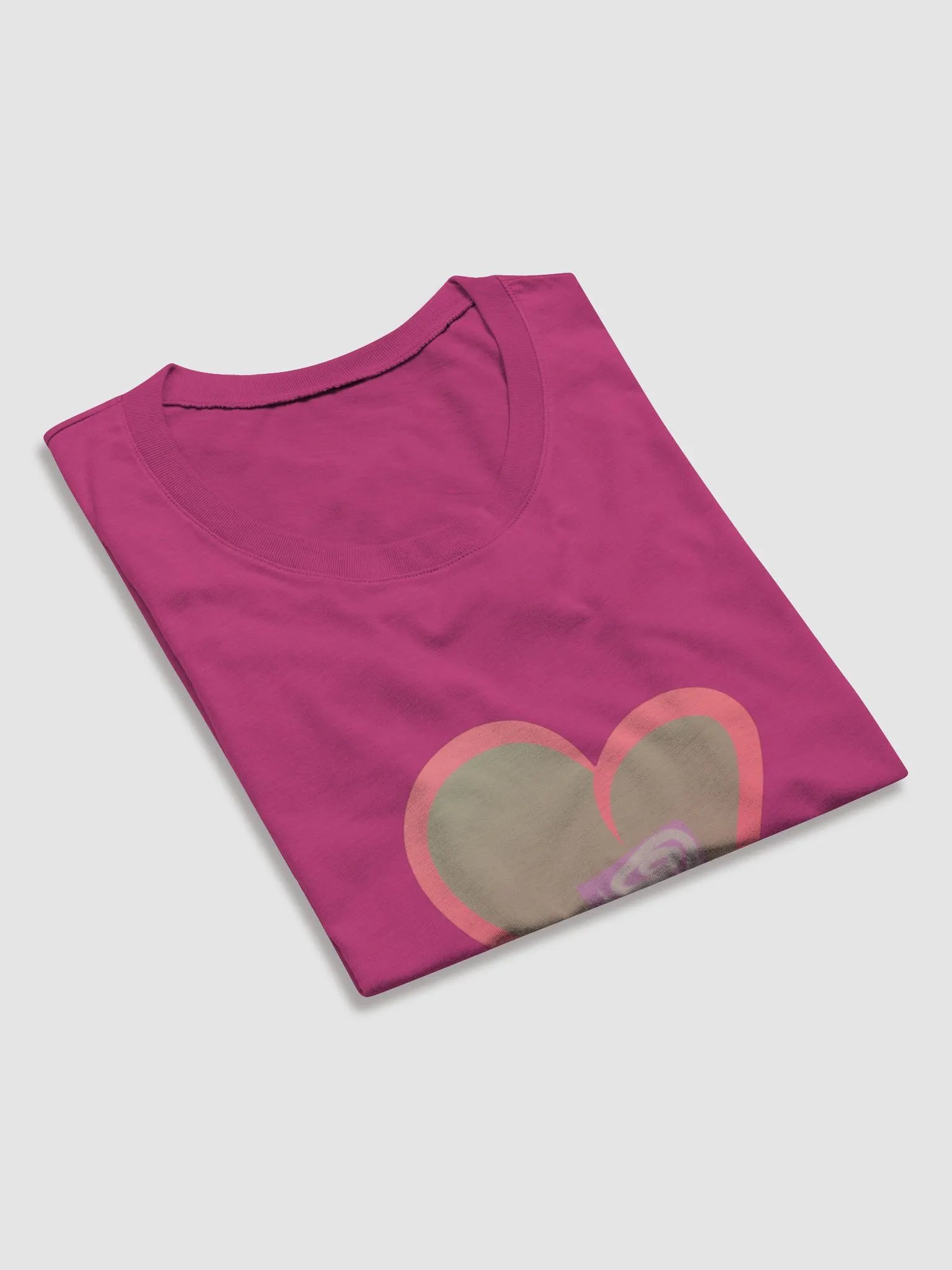 Rose in Heart T-shirt product image (29)