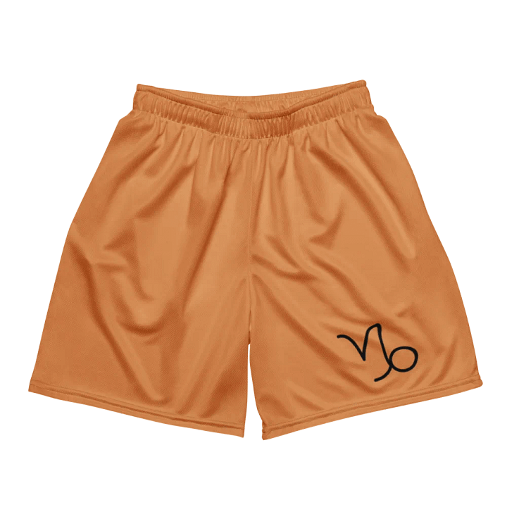 Capricorn Symbol Unisex Mesh Shorts product image (2)