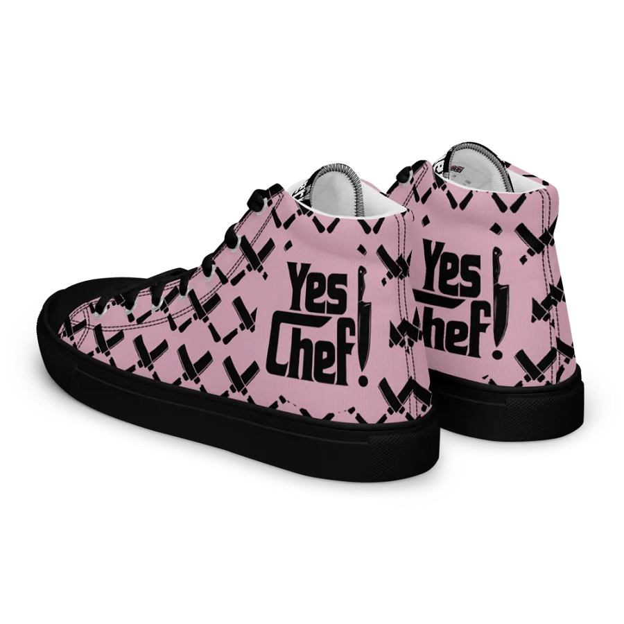 Yes Chef High Top Pink Black/Black Female product image (4)