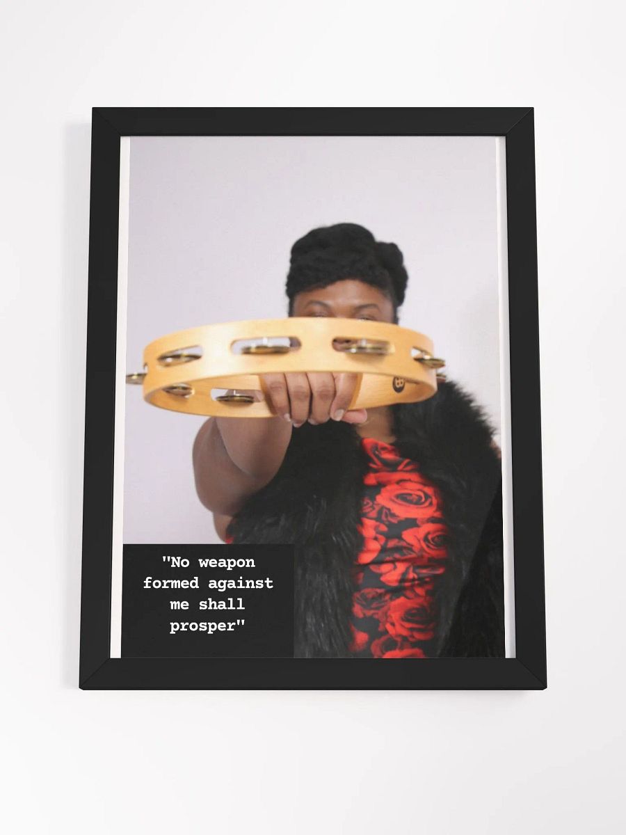 No Weapon Framed Poster product image (13)