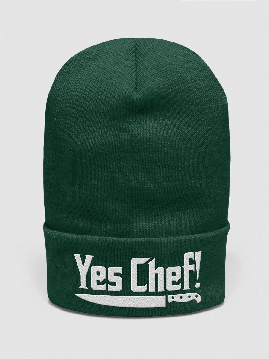 Yes Chef Cuffed Beanie product image (1)