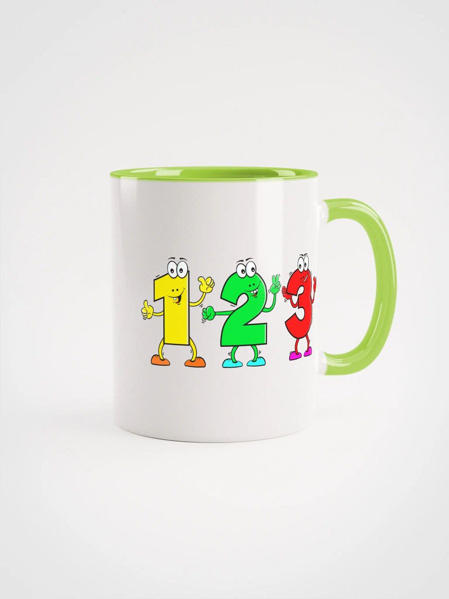 Whimsical Number Friends Ceramic Mug product image (11)