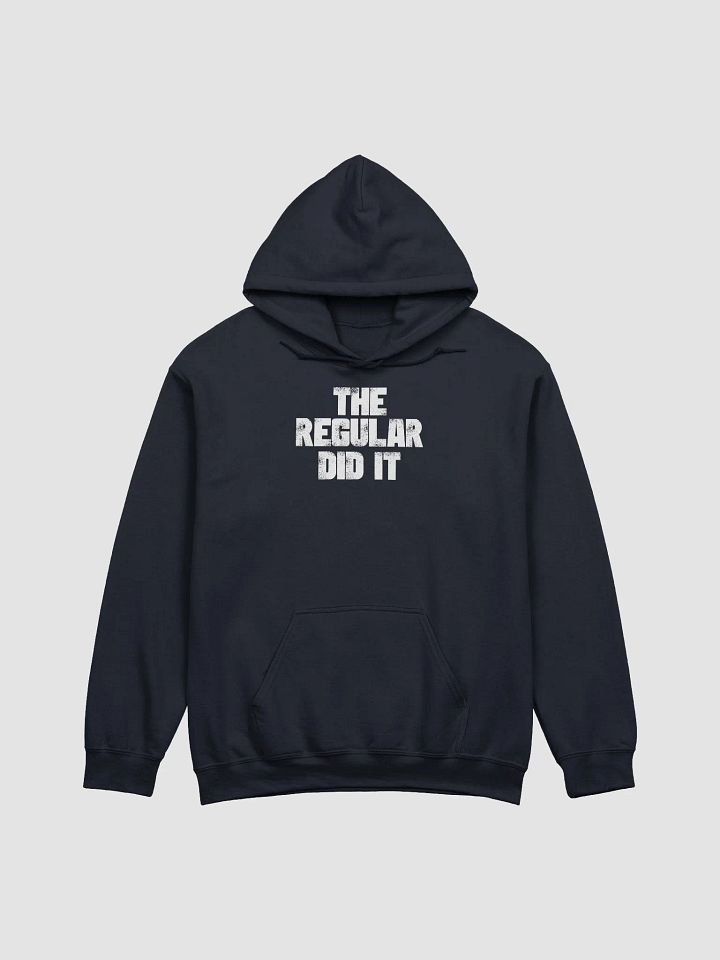 The regular did it UNISEX hoodie product image (3)