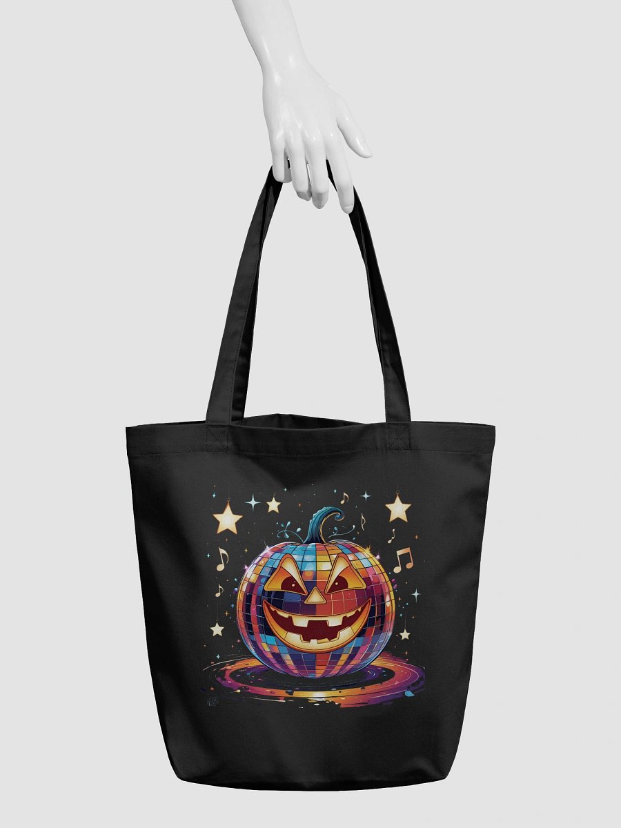 Disco Ball Pumpkin Tote Bag product image (3)
