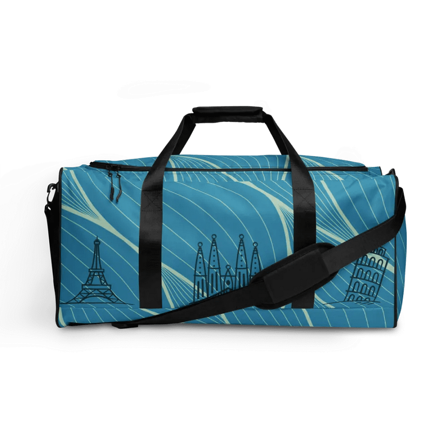 Landmark Line Art Duffle Bag product image (1)
