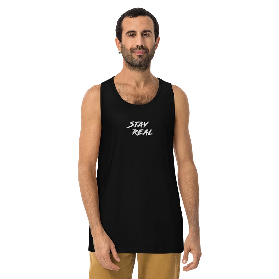 Stay REAL Embroidered Tank product image (13)