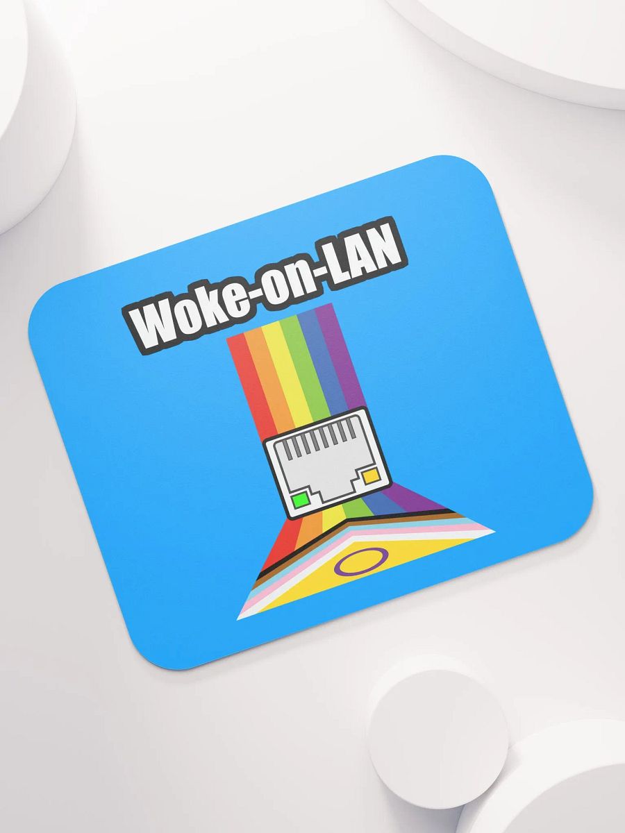 Woke on LAN Mouse Pad (Blue) product image (7)