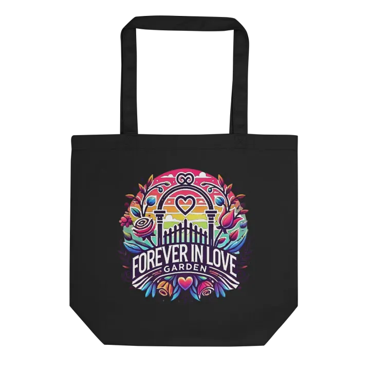 Forever in Love Garden Tote Bag product image (1)