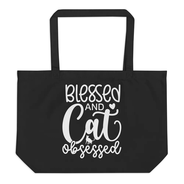 Blessed And Cat Obsessed Bag product image (1)