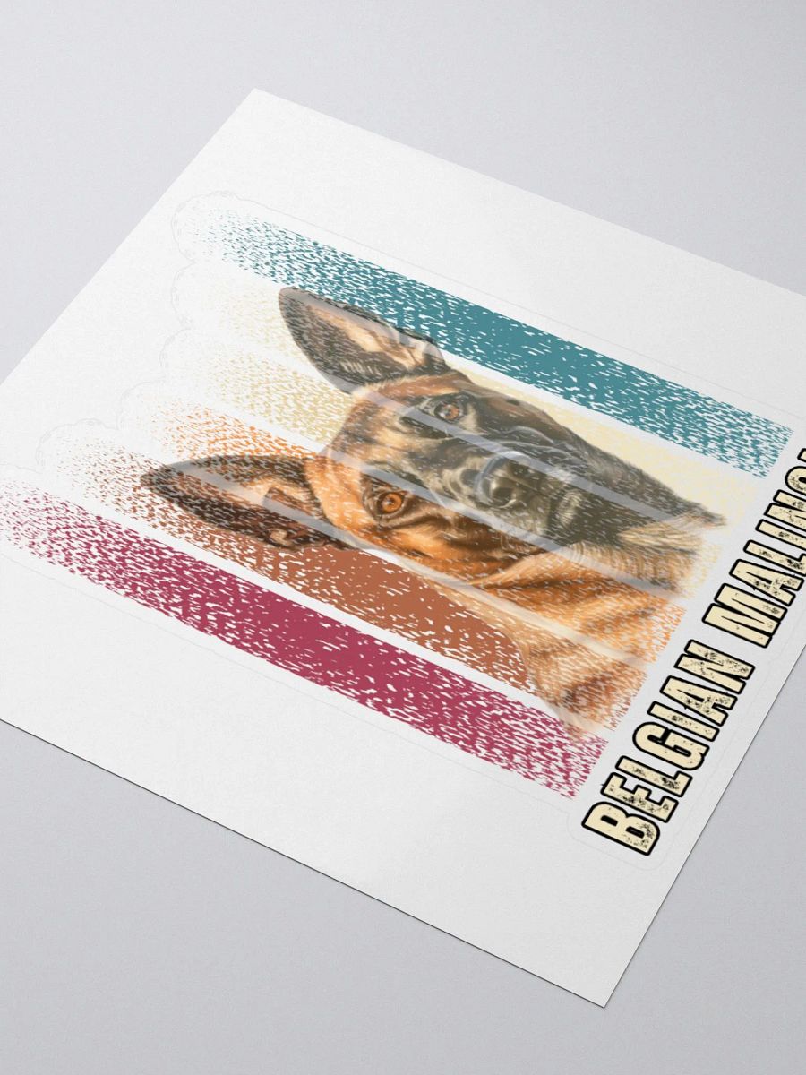 Belgian Malinois Gradation Color Sticker product image (8)
