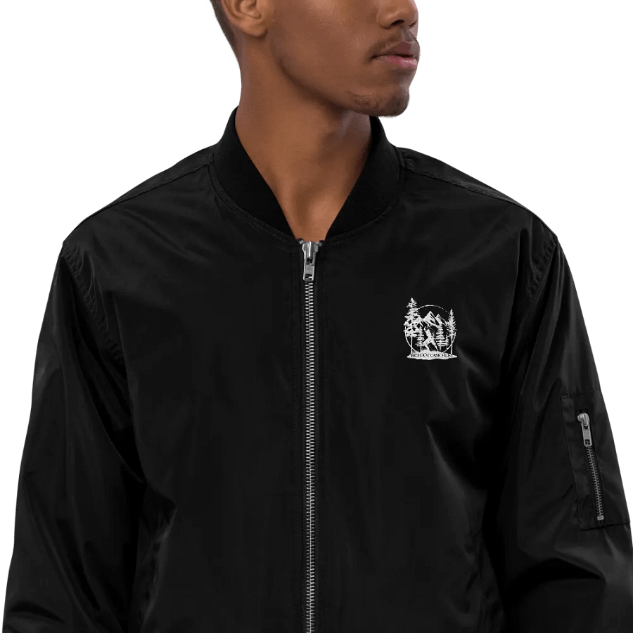 BIGFOOT CASE FILES LOGO WHITE BOMBER JACKET product image (7)
