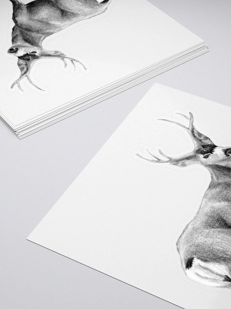 Deer Drawing Sticker product image (12)