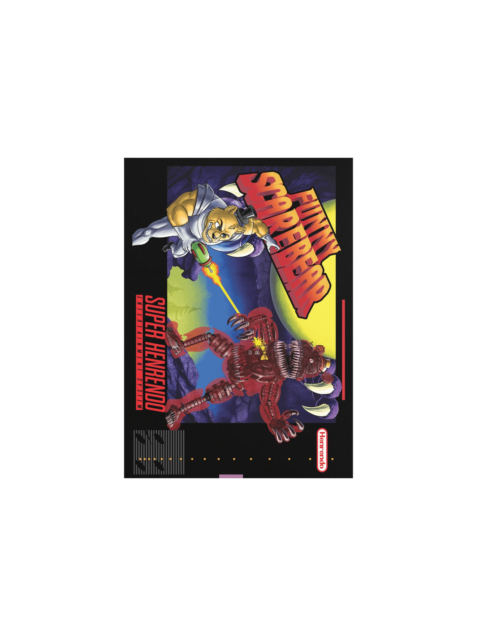 Super Funny Scare Bear Poster product image (2)