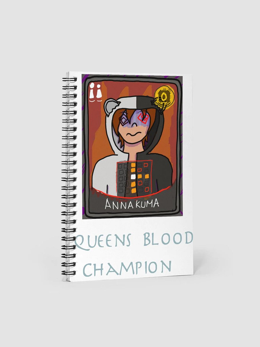 Queen's Blood Champion Notebook! product image (1)