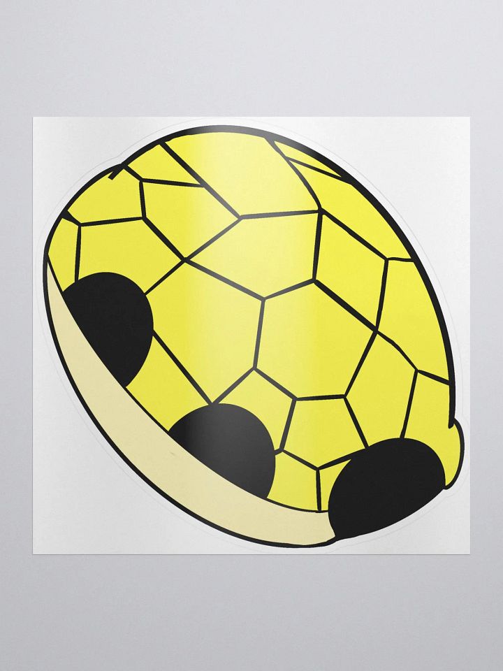 Yelllow Shell Stickers product image (1)