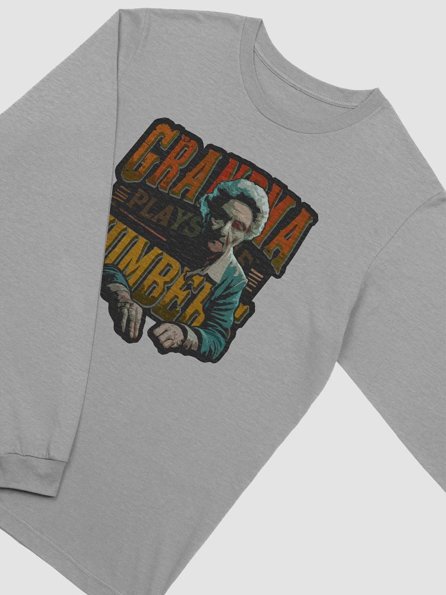 Grandma Plays The Numbers Long Sleeve Tee product image (3)