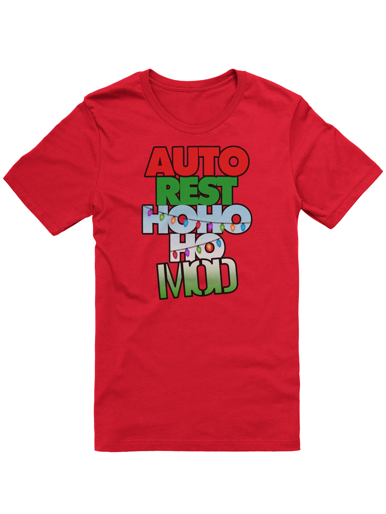 AutorestHoHoHoMod Christmas T-Shirt product image (3)