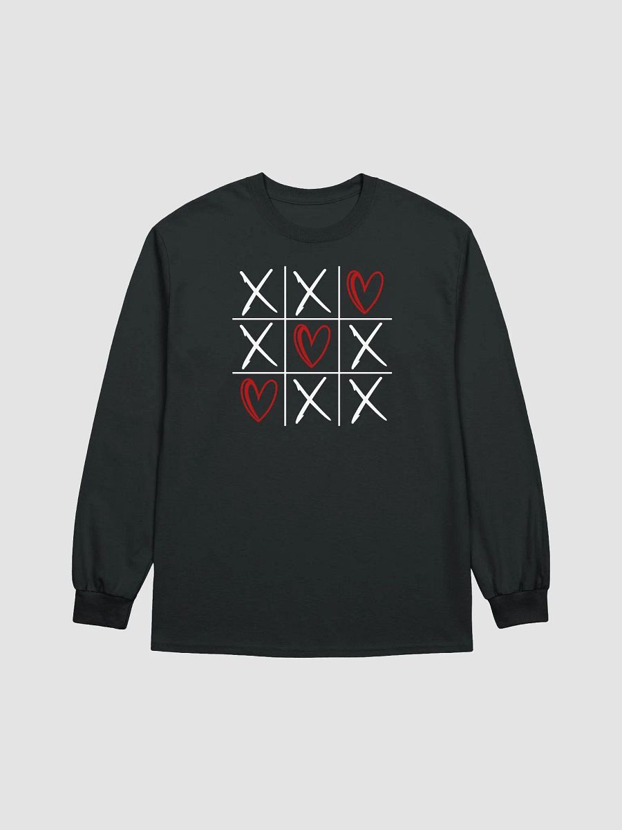 Love Always Wins: Valentine's Day Tic Tac Toe Longsleeve product image (1)