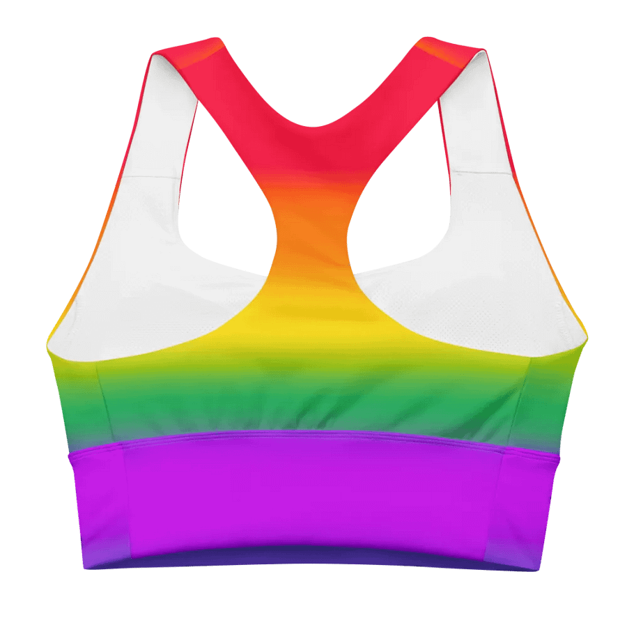 Rainbow Sports Bra product image (6)