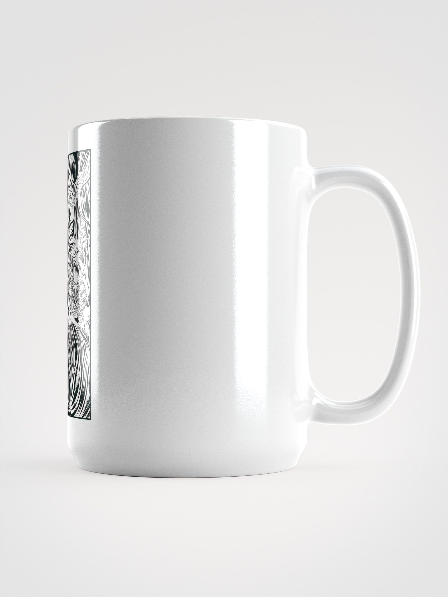 Founding Titan: Eren’s Final Power White Glossy Mug product image (2)