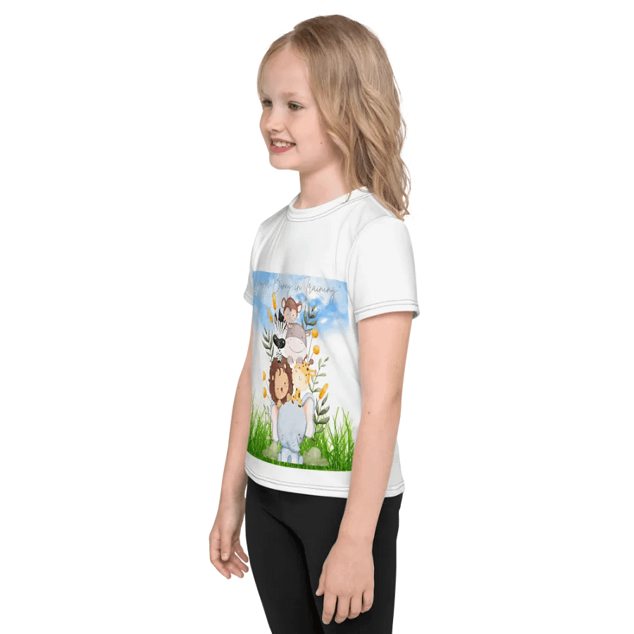 Snuggle Bunny in Training All-Over Print Kids T-Shirt product image (3)