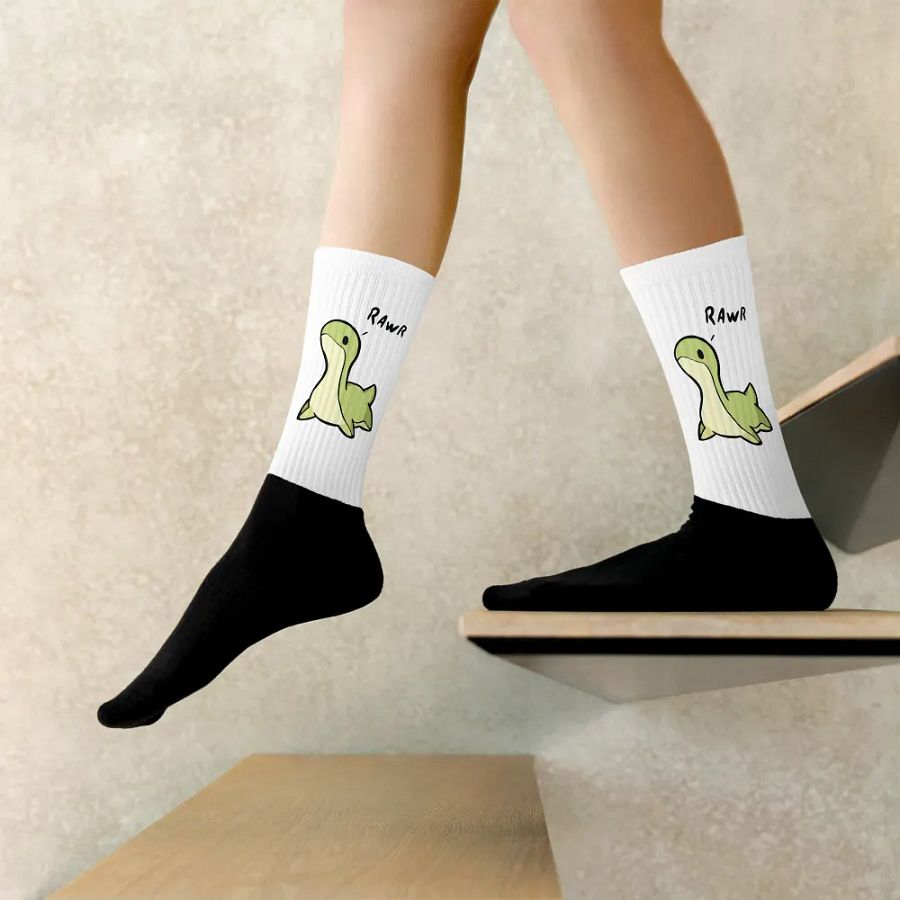 Nessie Rawr Socks product image (3)