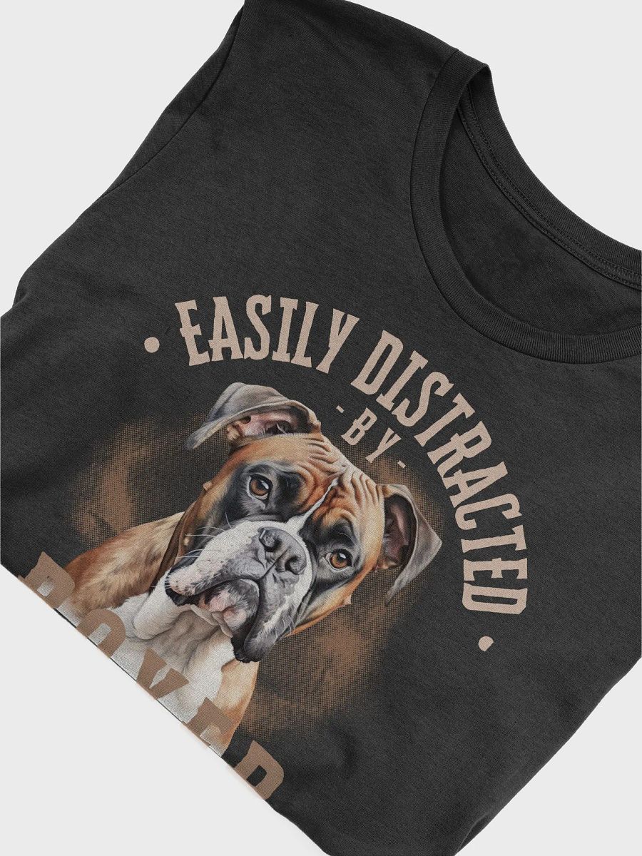 Dark Color Easily Distracted By Boxer Regular Fit T-shirt product image (6)