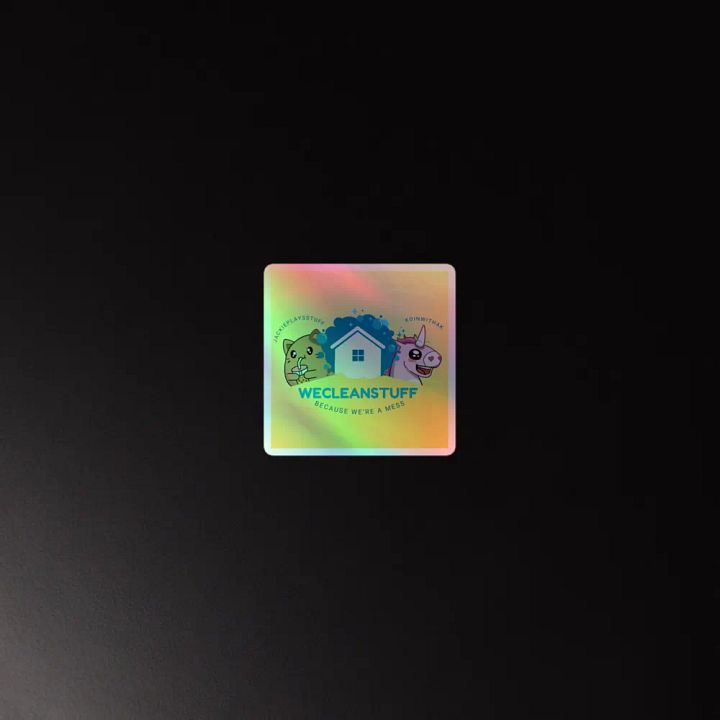 WECLEANSTUFF Holographic Sticker product image (4)