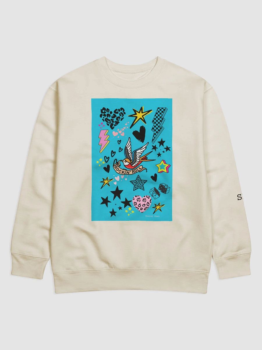 Rock'n Roll Premium Sweatshirt - 100% Cotton - Unisex product image (2)
