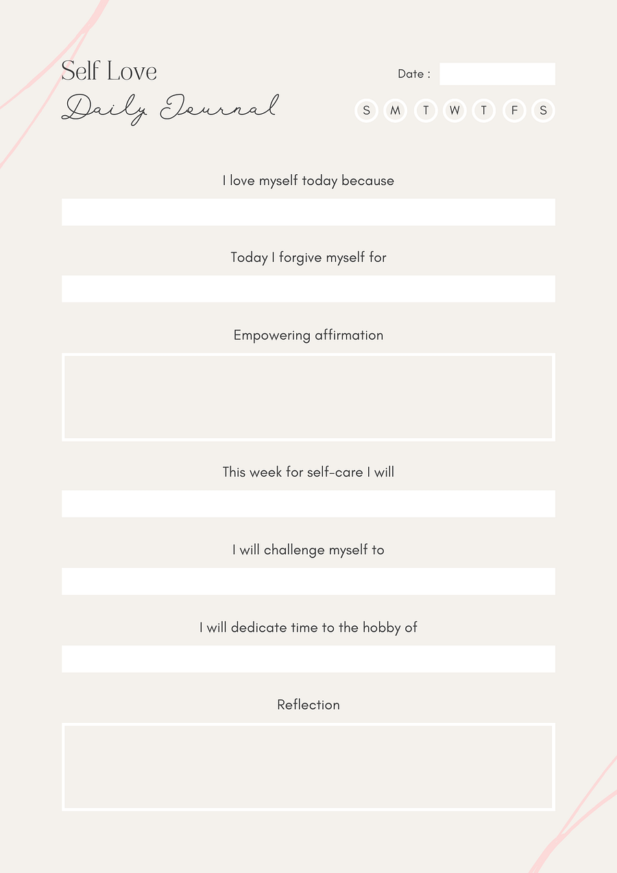 Self-care work-book product image (8)