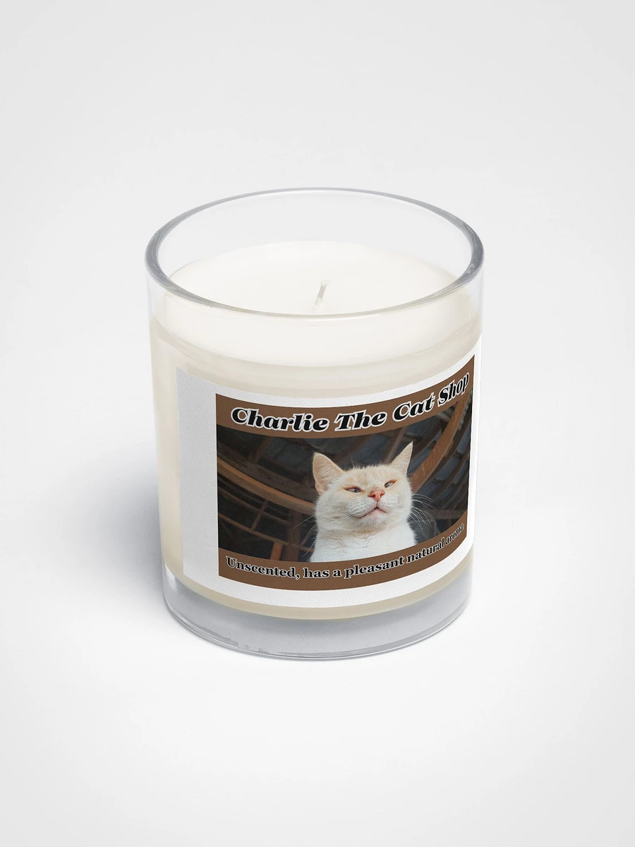 Paws Soy Wax Candle In A Clear Glass Jar product image (2)
