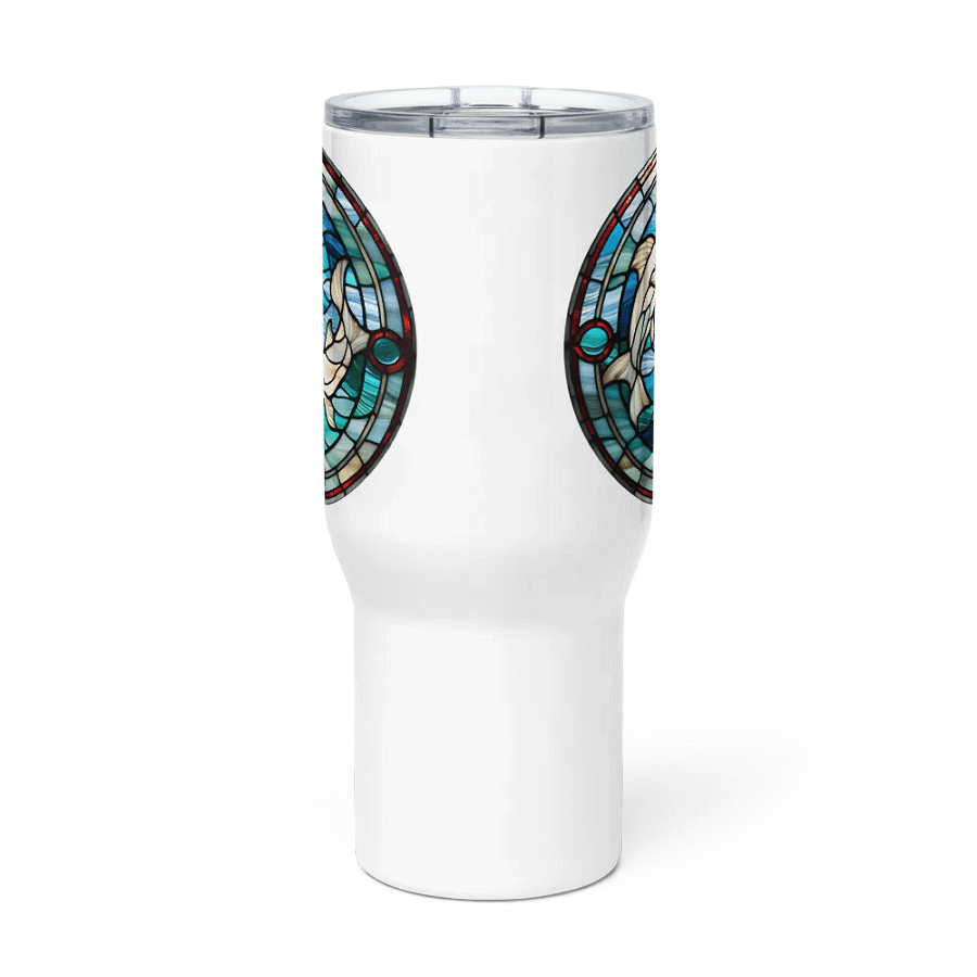 Spiritual Pisces - Unique Travel Mug Design - Circle Energy product image (2)